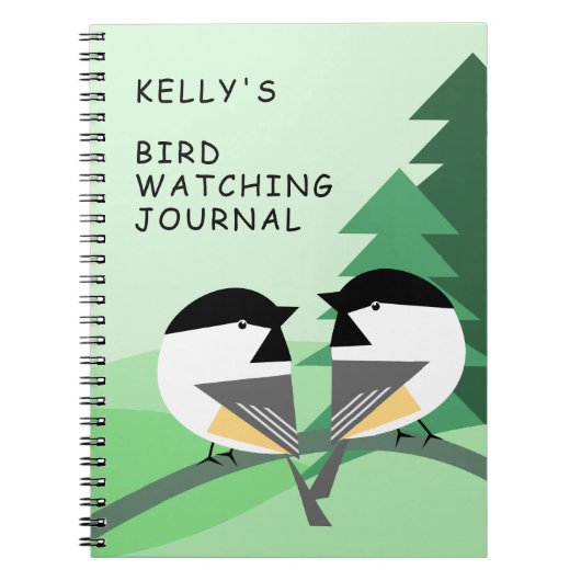 Kids Bird Watching Journal ノートブック (正面)