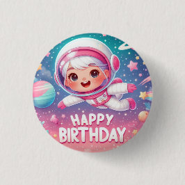 Kid's birthday badge 缶バッジ