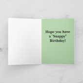 Kid's birthday card シーズンカード (内部)