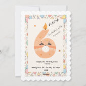 Kids Birthday Invitation Template – Customizable P 招待状 (裏面)