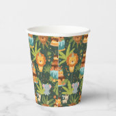 Kids Birthday Jungle Themed Paper Cups 紙コップ (右)