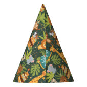 Kids Birthday Jungle Themed Party Hats パーティーハット (裏面)