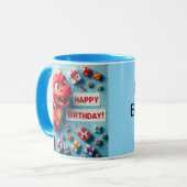 Kid's birthday mug マグカップ (正面左)
