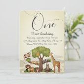 Kids Birthday Party 招待状 (スタンド正面)