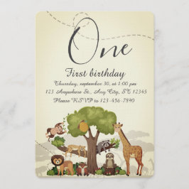 Kids Birthday Party 招待状