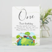 Kids Birthday Party 招待状 (スタンド正面)