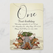 Kids Birthday Party 招待状 (正面)