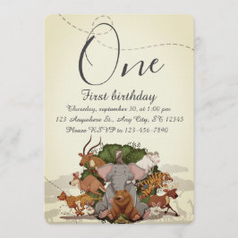 Kids Birthday Party 招待状