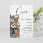 Kids Birthday Party 招待状 (スタンド正面)