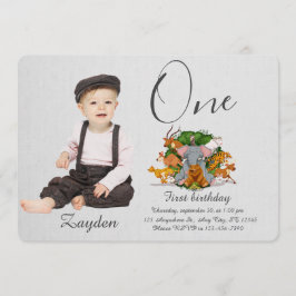 Kids Birthday Party 招待状