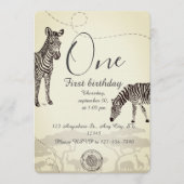 Kids Birthday Party 招待状 (正面)