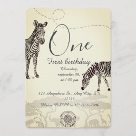 Kids Birthday Party 招待状