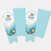 Kids Birthday Party Jumping Fish Thank You フェイバーボックス (見開き)
