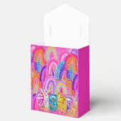Kids Birthday Rainbow Glitter Favor Boxes フェイバーボックス (オープン)