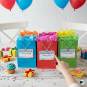 Kids' Birthday Star! Personalized Name 名札