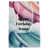 Kids’ Birthday Waterslide Party  ミディアムペーパーバッグ (裏面)