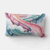 Kids’ Birthday Waterslide Party Gift ランバークッション (裏面)