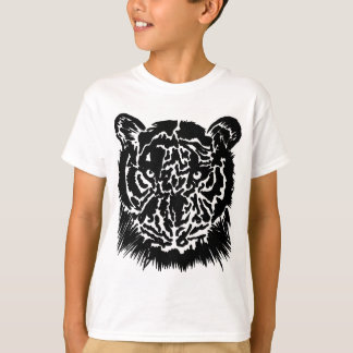 Kids Black Tiger T-Shirt Tシャツ