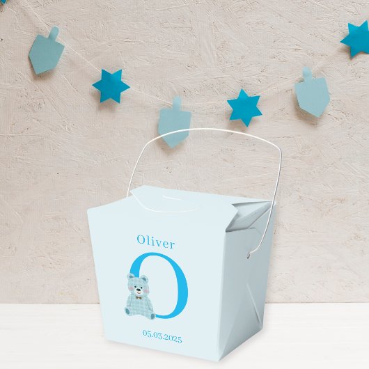 kids boxes initial birthday party フェイバーボックス