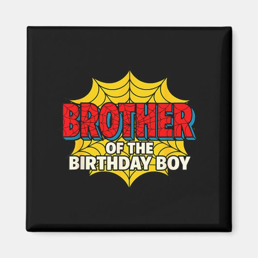 Kids Brother Of The Birthday Boy Sder Theme Party  マグネット (正面)
