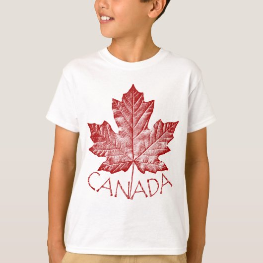 Kid's Canadaクール Shirt Canadaお土産&ギフト Tシャツ (正面)