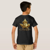 Kid's Canada Shirt Team カスタム Canada Kid Jersey Tシャツ (裏面フル)