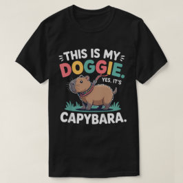 Kids Capybara Is A Doggie Funny Kids  Tシャツ