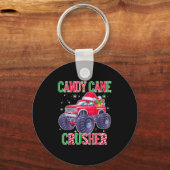 Kids Christmas Candy Cane Crusher Xmas Monster Tru キーホルダー (正面)