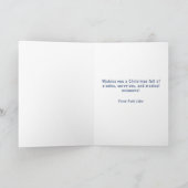 Kids Christmas Candy Cottage Village シーズンカード (内部)