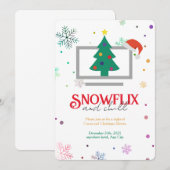 Kids Christmas Party Invitation 招待状 (正面/裏面)