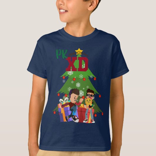Kids Christmas pkxd game Tシャツ (正面)