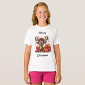 Kids Christmas shirt Tシャツ (正面フル)