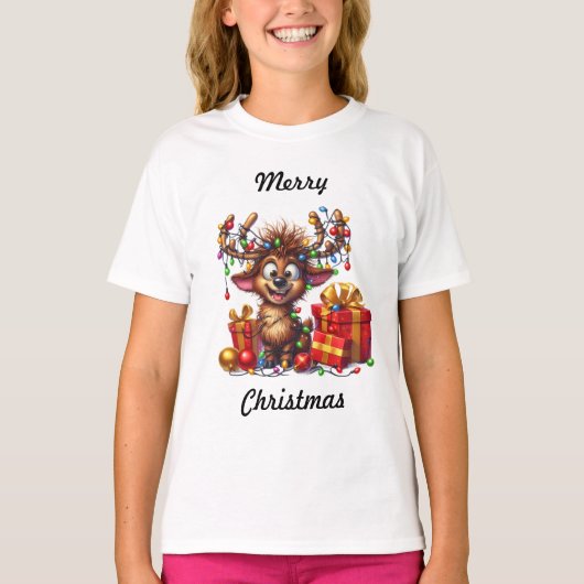 Kids Christmas shirt Tシャツ (正面)