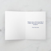 Kids Christmas Winter Fairy Garden シーズンカード (内部)