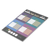 KIDS CLUSICS TRACKERメモ帳 ノートパッド (アングル)