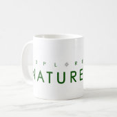 Kids Coffee Mugで自然を探索 コーヒーマグカップ (正面左)