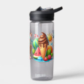 Kids Colorful Ice Cream  ウォーターボトル (左面)