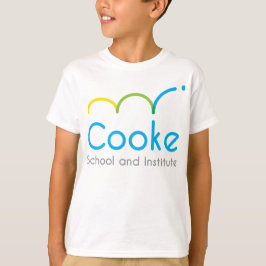 KIDS Cooke長袖シャツ、ホワイト Tシャツ