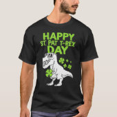Kids Cool Happy St. Pat-trex Day St. Patricks Day  Tシャツ (正面)