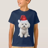 Kids Coton de Tulear Dog Lover Funny Christmas Tシャツ (正面)