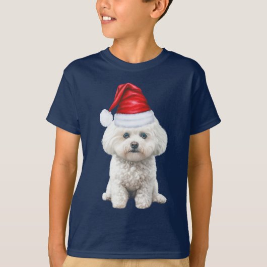 Kids Coton de Tulear Dog Lover Funny Christmas Tシャツ (正面)