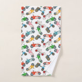 Kids Counting Car バスタオルセット (ハンドタオル)