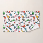 Kids Counting Car バスタオルセット (ハンドタオル)