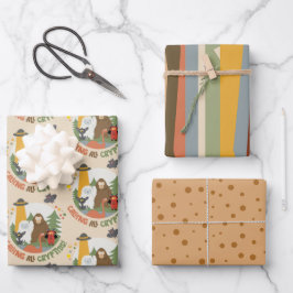 Kids Cryptid ラッピングペーパーシート