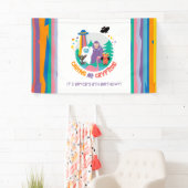 Kid's Cryptid Birthday Banner 横断幕 (インサイチュ)