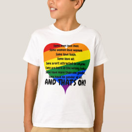 Kids Custom Pride Tシャツ