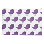 Kids cute birdy  枕カバー (裏面-左)