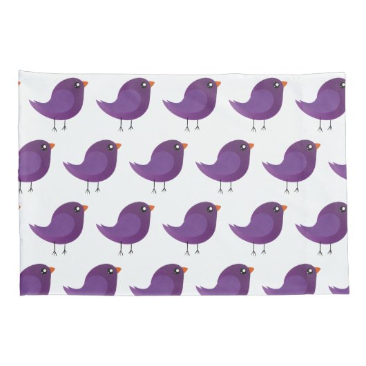 Kids cute birdy 枕カバー (裏面-右)