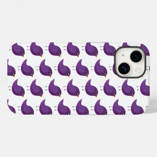 Kids cute birdy  Case-Mate iPhoneケース (裏面 (横))