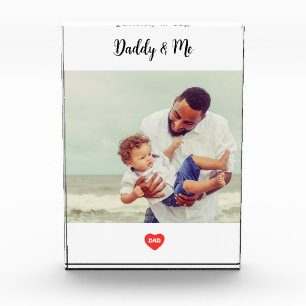Kids Daddy & Meからのパパパーソナライズされたのギフト フォトブロック